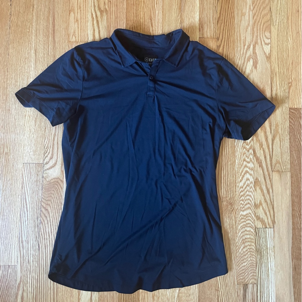 Cuts Clothing Men’s Polo T-shirt - Black